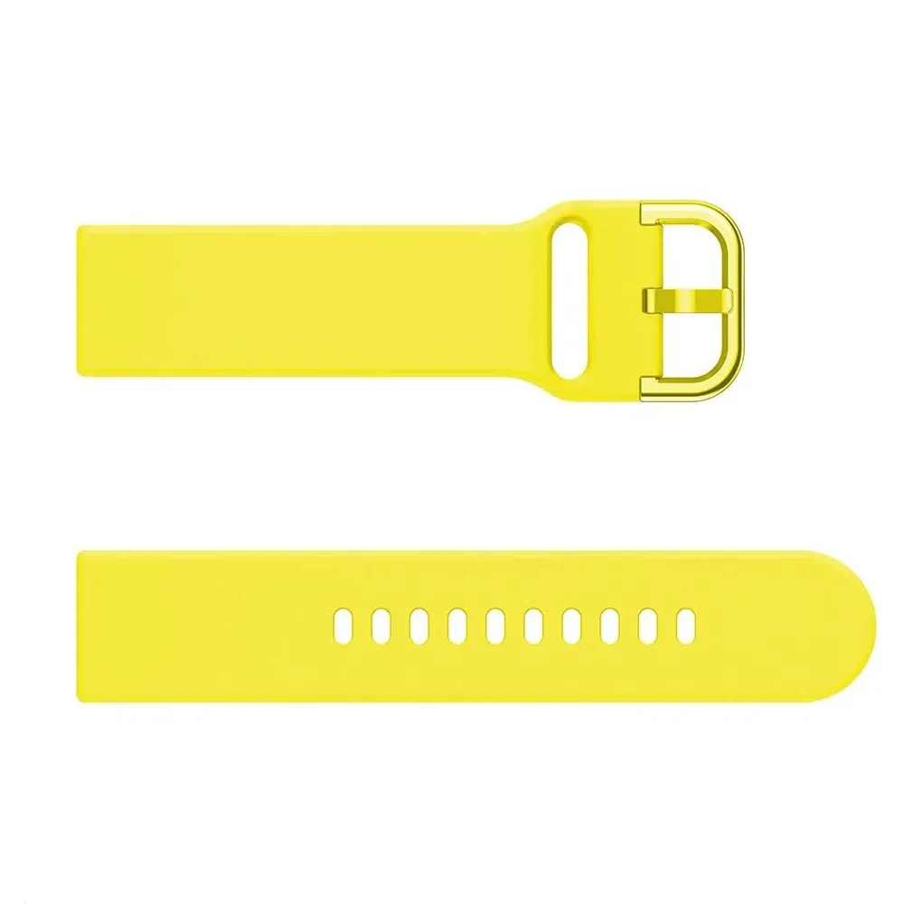 Bracelet silicone 20 à 22 mm pour Amazfit GTS GTR