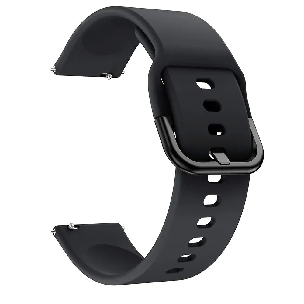 Bracelet silicone 20 à 22 mm pour Amazfit GTS GTR