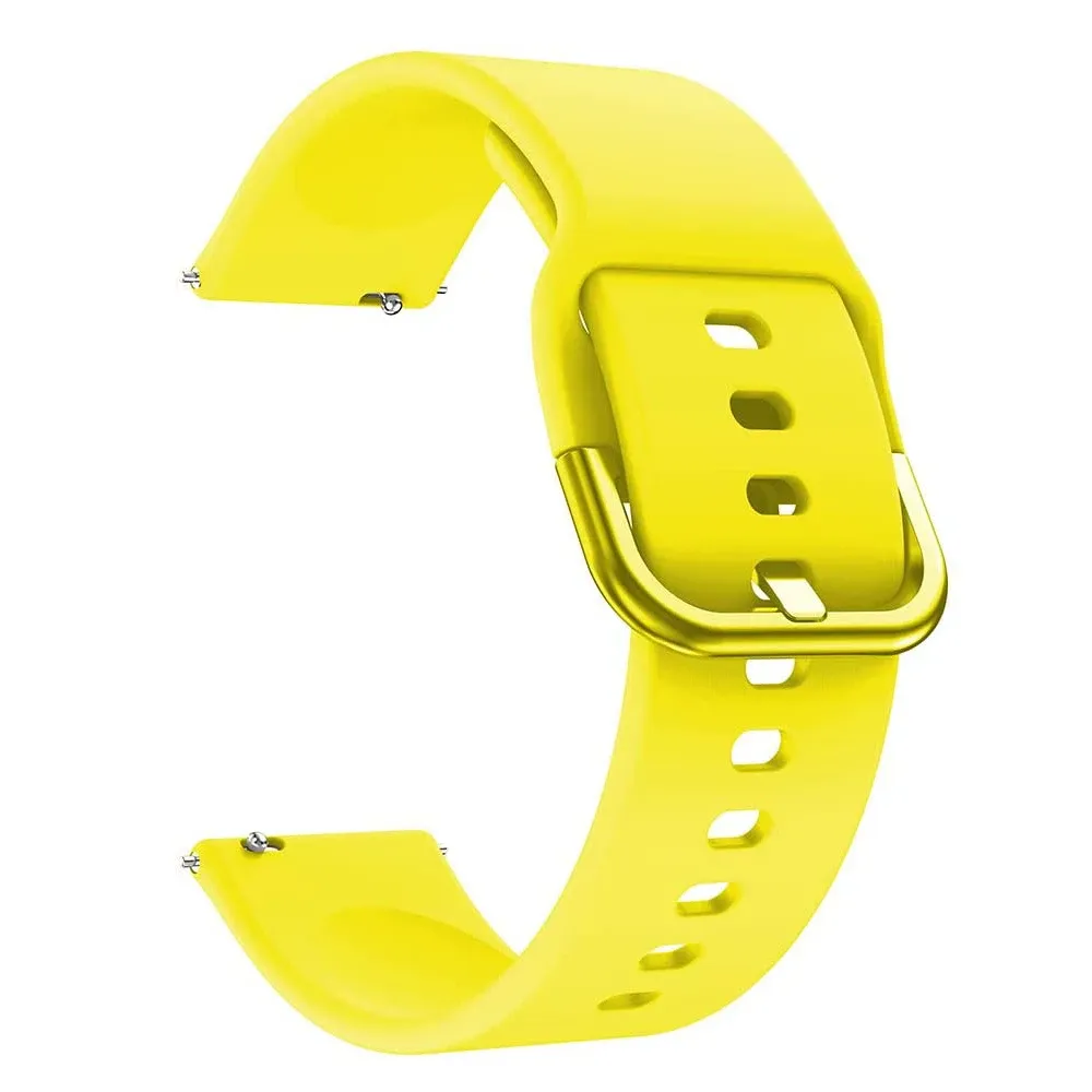 Bracelet silicone 20 à 22 mm pour Amazfit GTS GTR