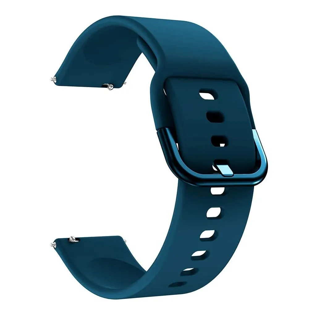 Bracelet silicone 20 à 22 mm pour Amazfit GTS GTR