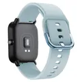Bracelet silicone 20 à 22 mm pour Amazfit GTS GTR – Couleur du bracelet Light blue