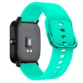 Bracelet silicone 20 à 22 mm pour Amazfit GTS GTR – Couleur du bracelet Mint
