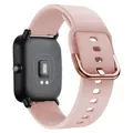 Bracelet silicone 20 à 22 mm pour Amazfit GTS GTR – Couleur du bracelet Pink-color