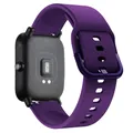 Bracelet silicone 20 à 22 mm pour Amazfit GTS GTR – Couleur du bracelet Purple