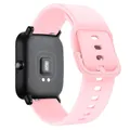 Bracelet silicone 20 à 22 mm pour Amazfit GTS GTR – Couleur du bracelet Soft powder