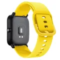 Bracelet silicone 20 à 22 mm pour Amazfit GTS GTR – Couleur du bracelet Yellow