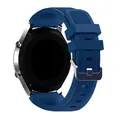 Bracelet silicone 20 à 22 mm pour Samsung Galaxy Huawei – Couleur du bracelet Dark green