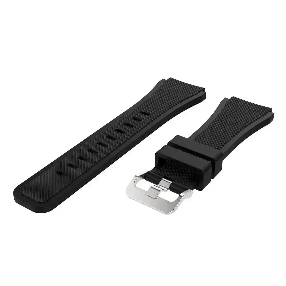Bracelet silicone 20 à 22 mm pour Samsung Galaxy Huawei