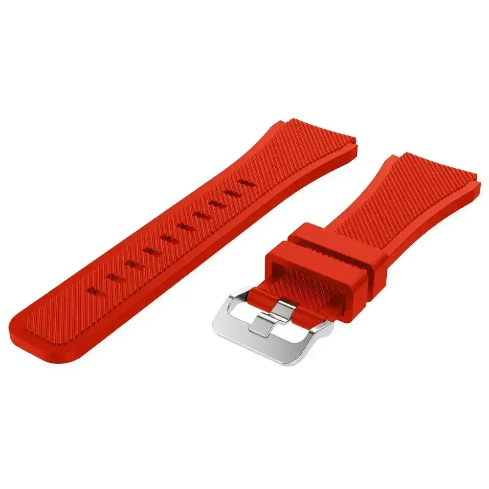Bracelet silicone 20 à 22 mm pour Samsung Galaxy Huawei