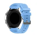 Bracelet silicone 20 à 22 mm pour Samsung Galaxy Huawei – Couleur du bracelet Light blue