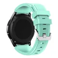Bracelet silicone 20 à 22 mm pour Samsung Galaxy Huawei – Couleur du bracelet Mint Green