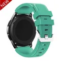 Bracelet silicone 20 à 22 mm pour Samsung Galaxy Huawei – Couleur du bracelet Pine green
