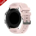 Bracelet silicone 20 à 22 mm pour Samsung Galaxy Huawei – Couleur du bracelet Pink sand