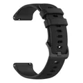Bracelet silicone 20 à 22 mm pour TicWatch Pro – Couleur du bracelet Black