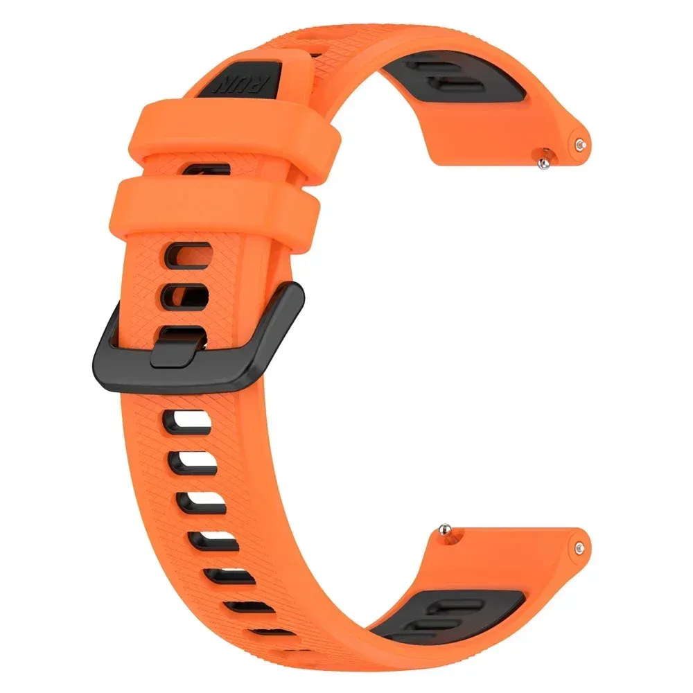 Bracelet silicone 20 à 22 mm pour TicWatch Pro