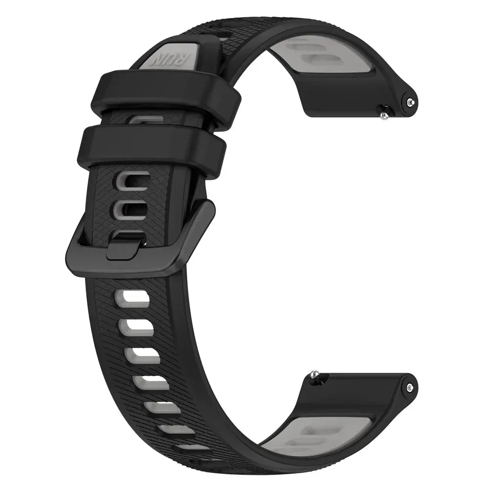 Bracelet silicone 20 à 22 mm pour TicWatch Pro