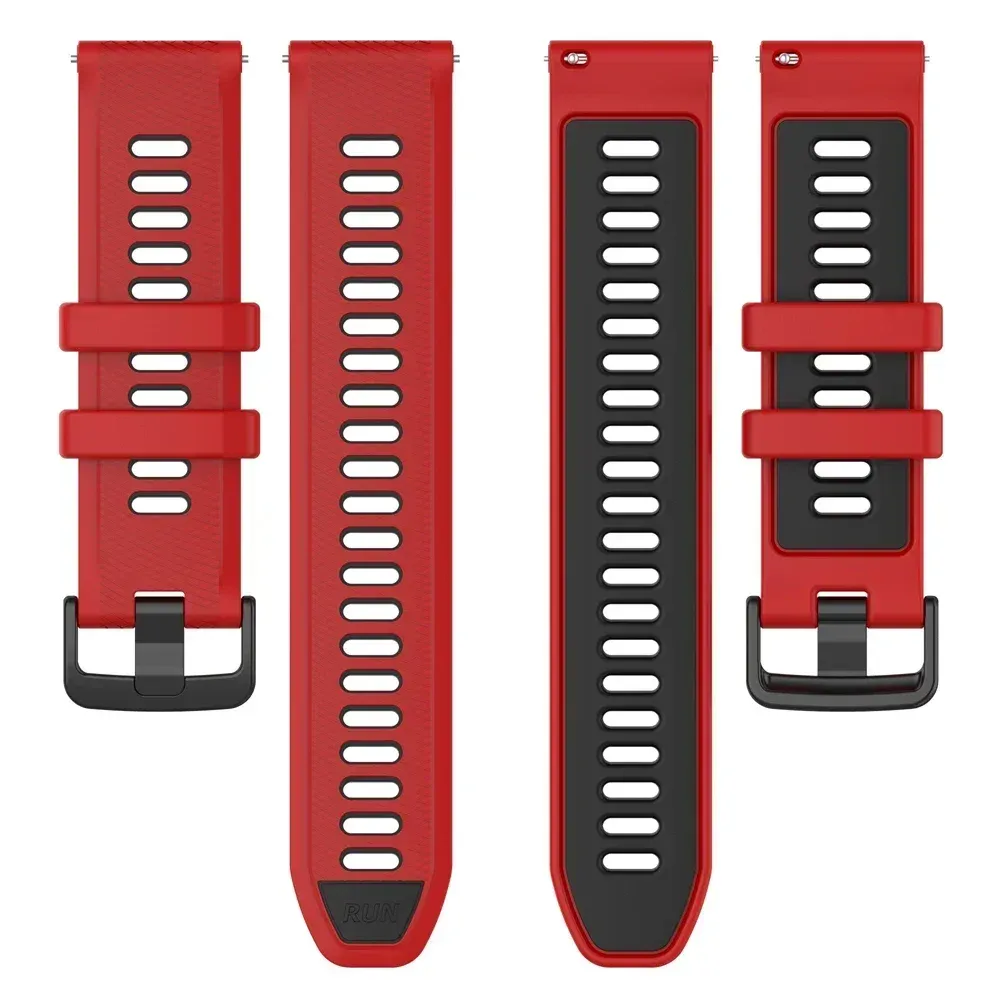 Bracelet silicone 20 à 22 mm pour TicWatch Pro
