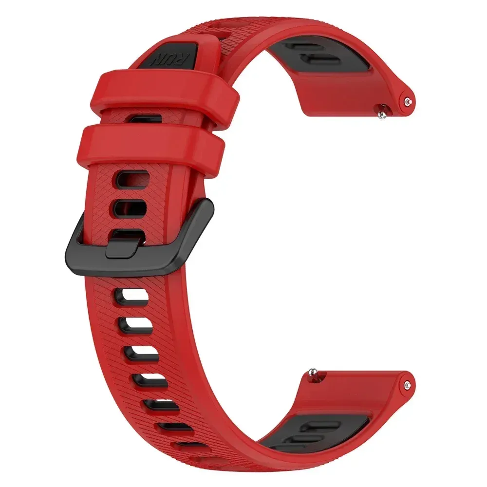 Bracelet silicone 20 à 22 mm pour TicWatch Pro