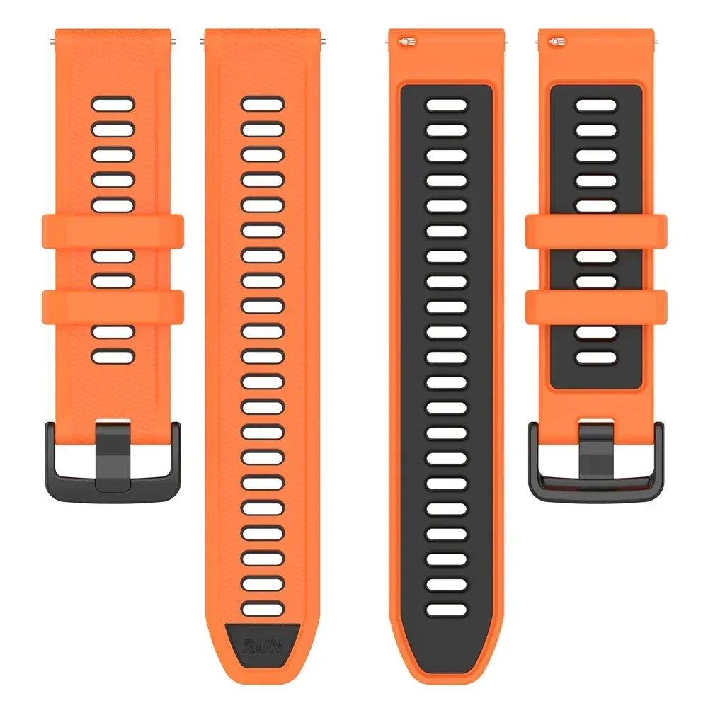 Bracelet silicone 20 à 22 mm pour TicWatch Pro