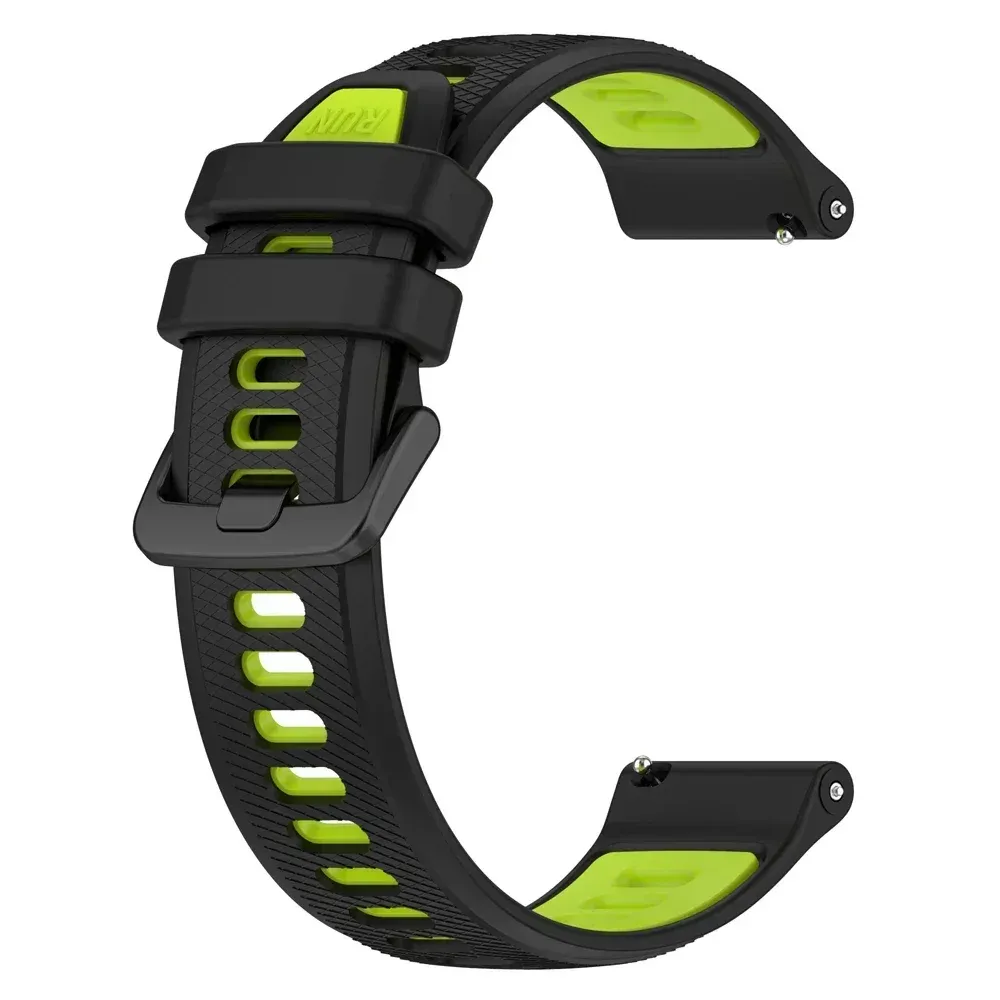 Bracelet silicone 20 à 22 mm pour TicWatch Pro