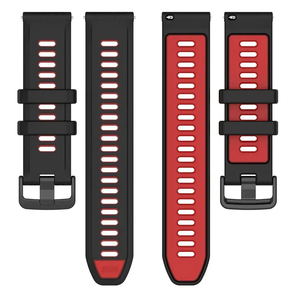Bracelet silicone 20 à 22 mm pour TicWatch Pro