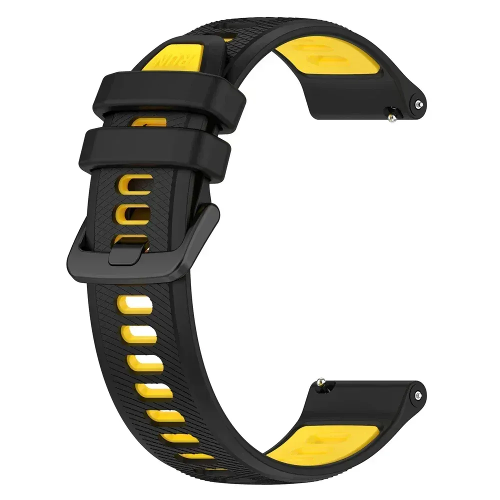 Bracelet silicone 20 à 22 mm pour TicWatch Pro