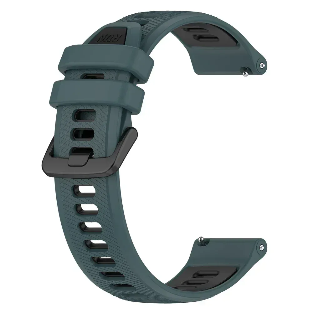 Bracelet silicone 20 à 22 mm pour TicWatch Pro