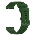 Bracelet silicone 20 à 22 mm pour TicWatch Pro – Couleur du bracelet Green