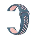 Bracelet silicone 20 et 22 mm Amazfit – Couleur du bracelet blue pink