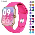 Bracelet silicone 20 et 22 mm Amazfit GTR GTS – 1