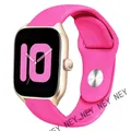Bracelet silicone 20 et 22 mm Amazfit GTR GTS – Couleur du bracelet Barbie powder-20