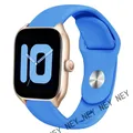 Bracelet silicone 20 et 22 mm Amazfit GTR GTS – Couleur du bracelet Blue-24