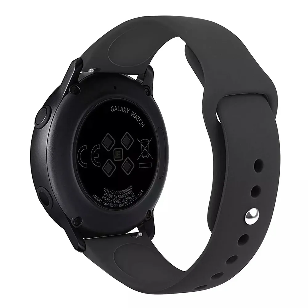 Bracelet silicone 20 et 22 mm Amazfit GTR GTS