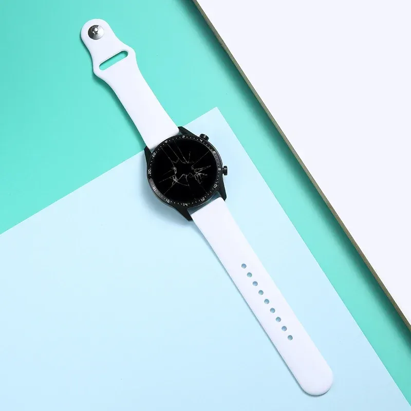 Bracelet silicone 20 et 22 mm Amazfit GTR GTS