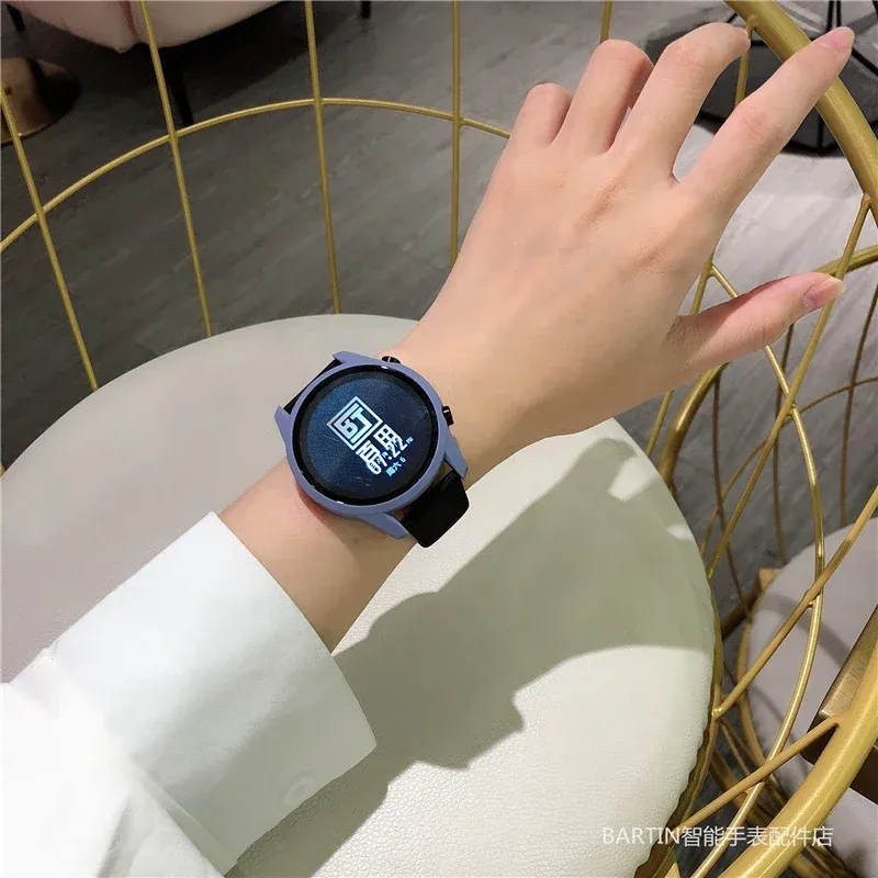 Bracelet silicone 20 et 22 mm Amazfit GTR GTS