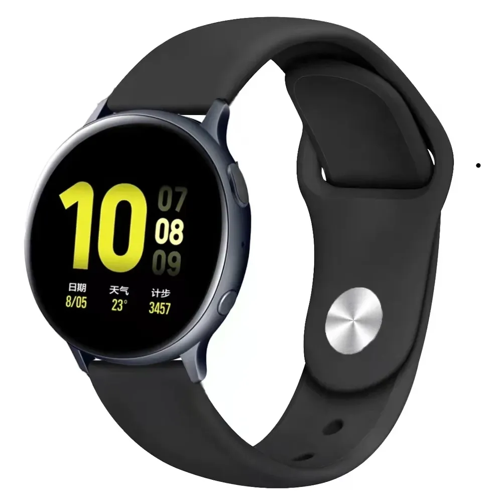 Bracelet silicone 20 et 22 mm Amazfit GTR GTS