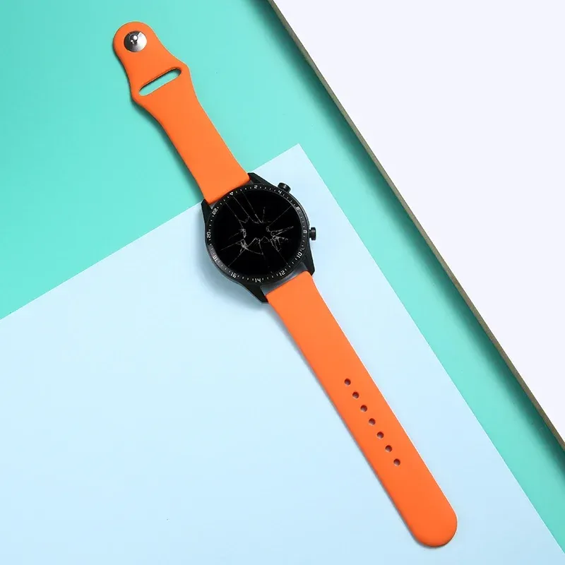 Bracelet silicone 20 et 22 mm Amazfit GTR GTS