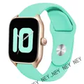 Bracelet silicone 20 et 22 mm Amazfit GTR GTS – Couleur du bracelet Lake Blue-27