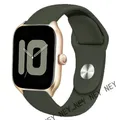 Bracelet silicone 20 et 22 mm Amazfit GTR GTS – Couleur du bracelet Olive-22