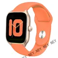 Bracelet silicone 20 et 22 mm Amazfit GTR GTS – Couleur du bracelet PaPaya 39