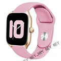 Bracelet silicone 20 et 22 mm Amazfit GTR GTS – Couleur du bracelet pink-15