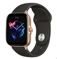 Bracelet silicone 20 et 22 mm Amazfit GTS GTR – Couleur du bracelet Black