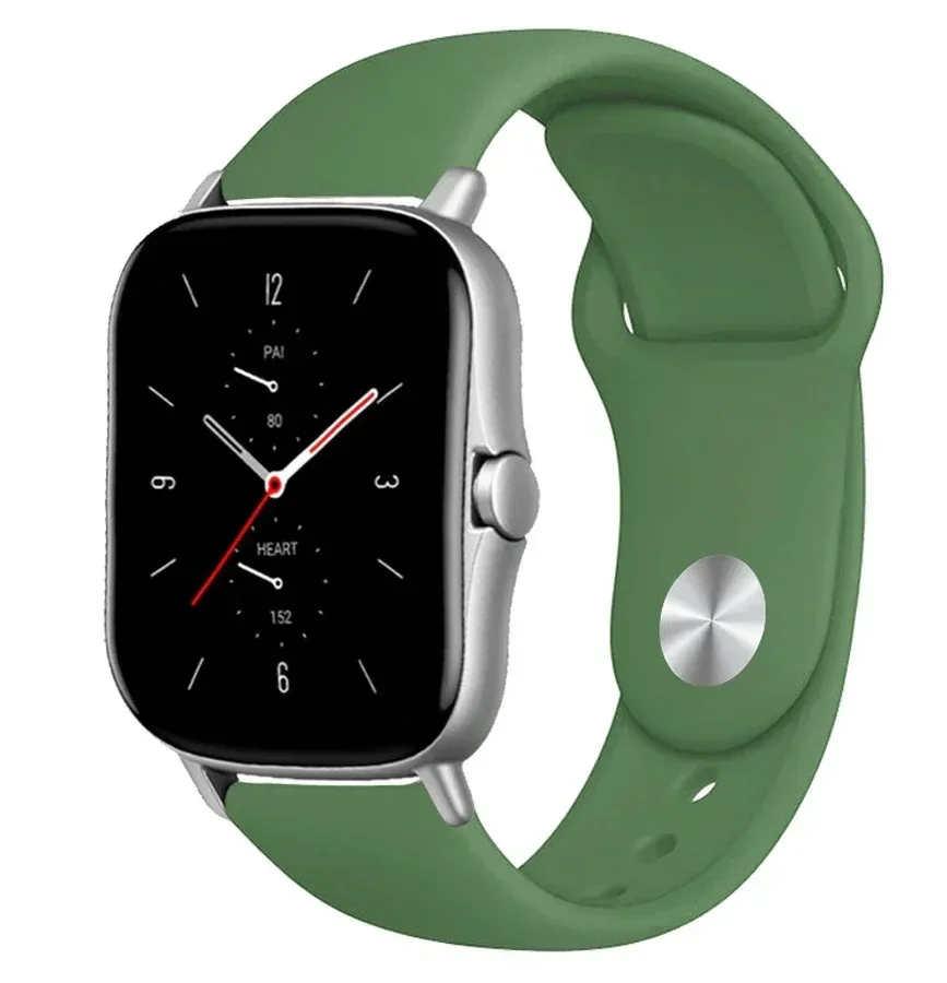 Bracelet silicone 20 et 22 mm Amazfit GTS GTR