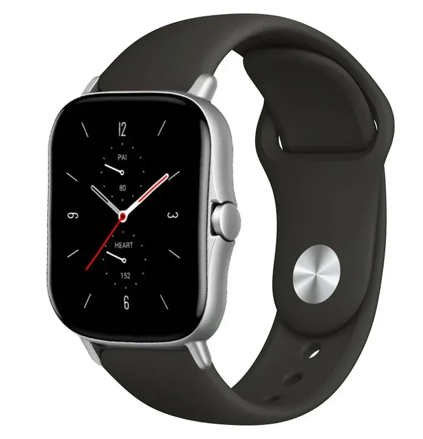 Bracelet silicone 20 et 22 mm Amazfit GTS GTR