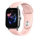 Bracelet silicone 20 et 22 mm Amazfit GTS GTR – Couleur du bracelet Grapefruit