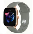 Bracelet silicone 20 et 22 mm Amazfit GTS GTR – Couleur du bracelet Gray