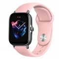 Bracelet silicone 20 et 22 mm Amazfit GTS GTR – Couleur du bracelet Light pink