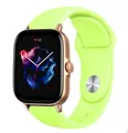 Bracelet silicone 20 et 22 mm Amazfit GTS GTR – Couleur du bracelet Lime