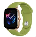 Bracelet silicone 20 et 22 mm Amazfit GTS GTR – Couleur du bracelet Olive