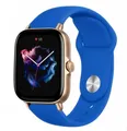 Bracelet silicone 20 et 22 mm Amazfit GTS GTR – Couleur du bracelet Royal blue